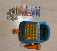 Дитячий касовий апарат зі сканером та калькулятором