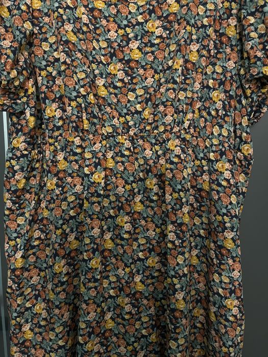 Shein Curve sukienka maxi modny wzór kwiaty floral hit roz.50