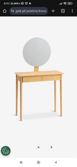 Toaletka Jysk bardzo dobry stan