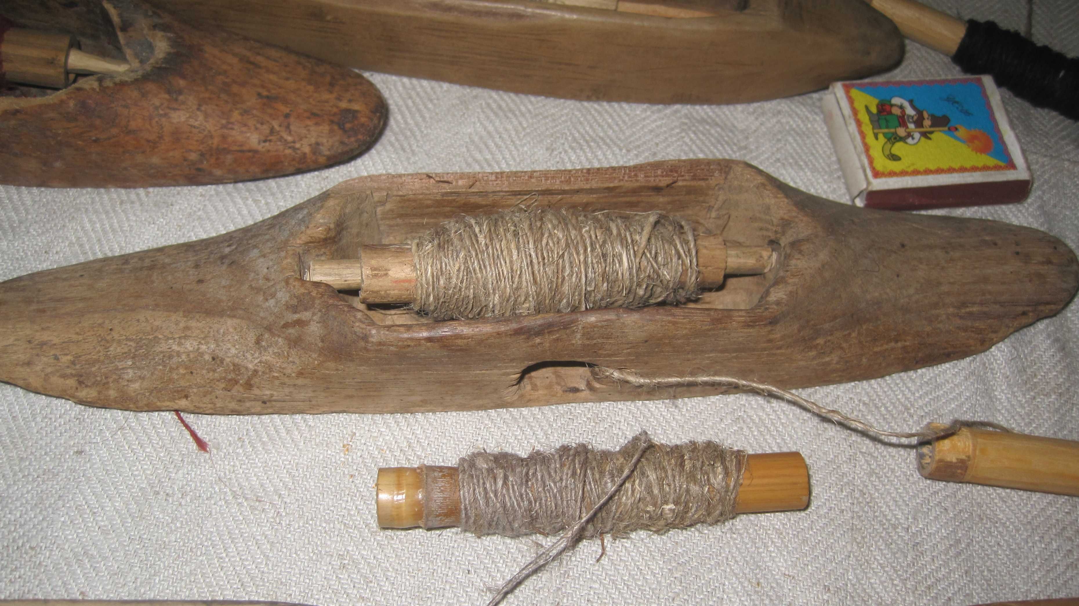 човнички деревяна ткацькі у повному комплекті старина лодка лодочка
