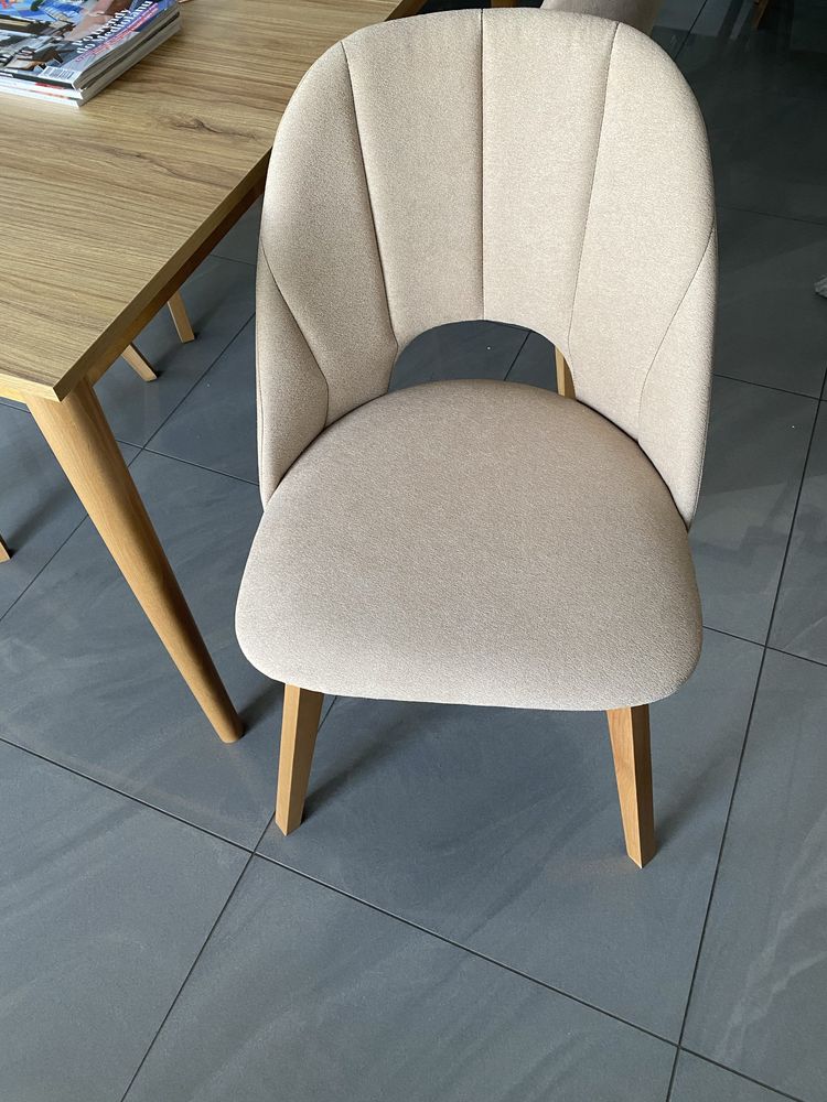 Stół 150/190 cm + 6x krzeseł MAJA