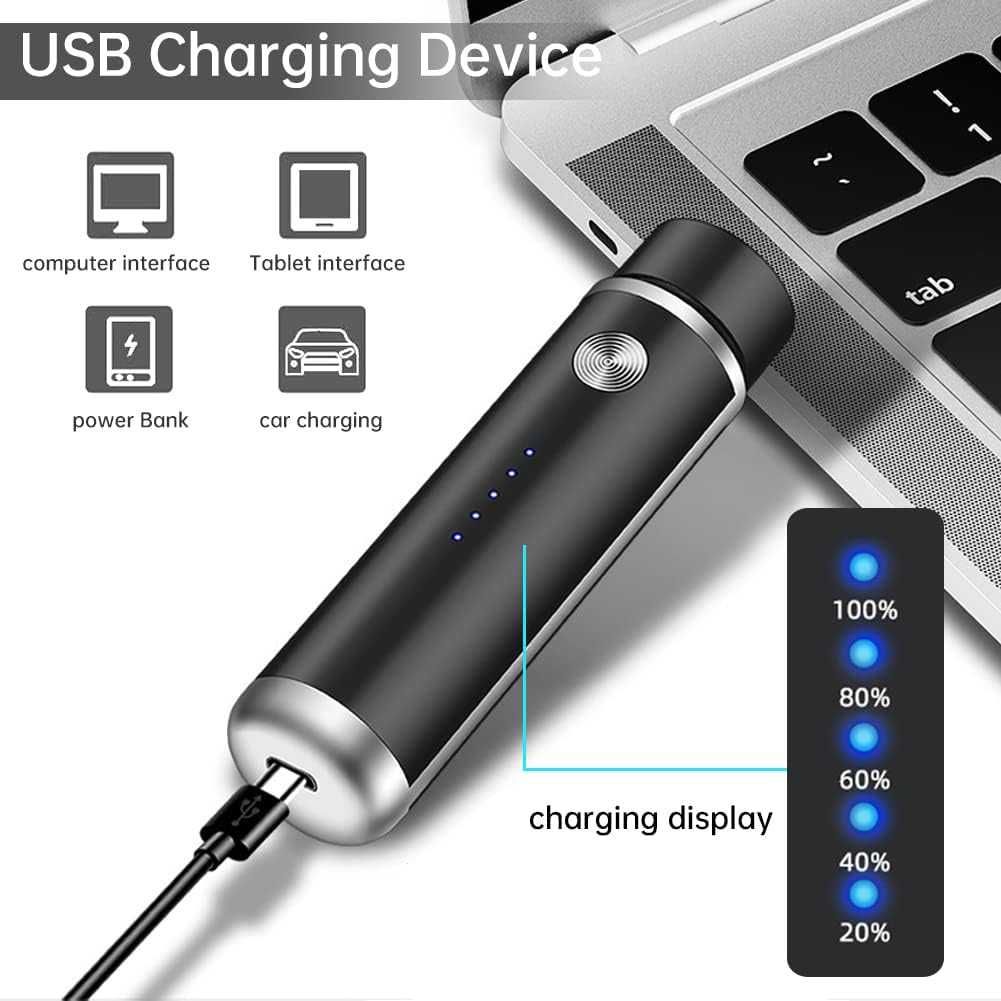 NOWA MINI USB AKU Depilator do twarzy golarka trymer. kolor biały