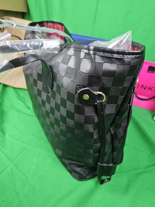 Torba damska czarna neverfull louis vuitton torebka nowa