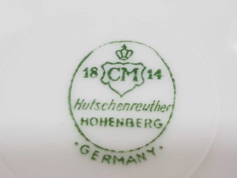 Patera, talerz Vintage Hutschenreuther Bavaria, porcelana polne kwiaty