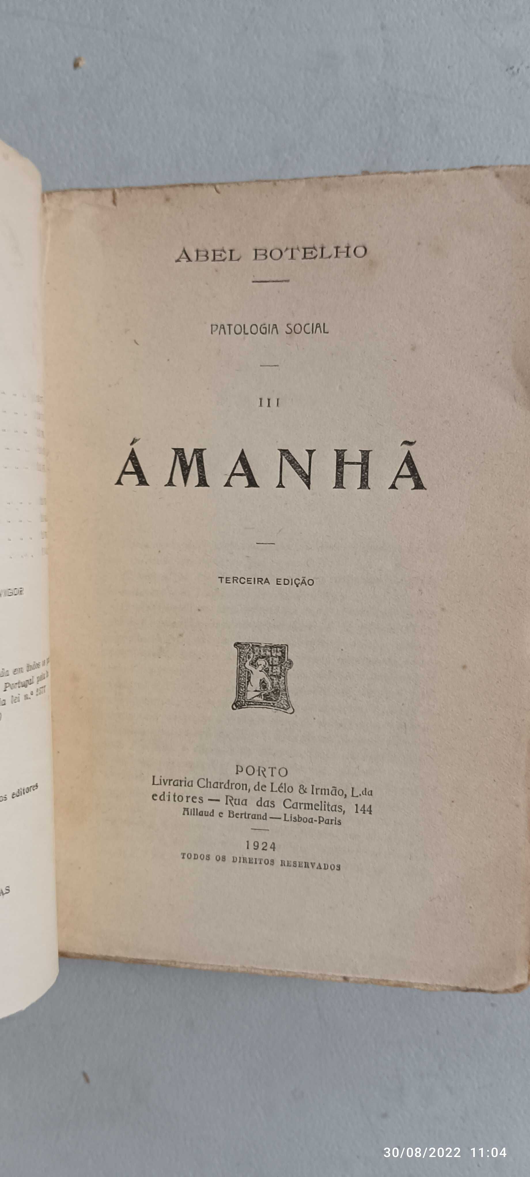 Livro Pa-1 - Abel Botelho - Ámanhã