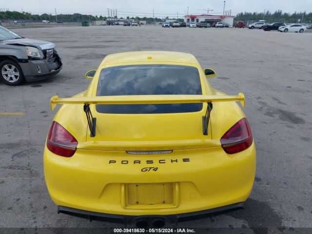 Porsche Cayman GT4 2016