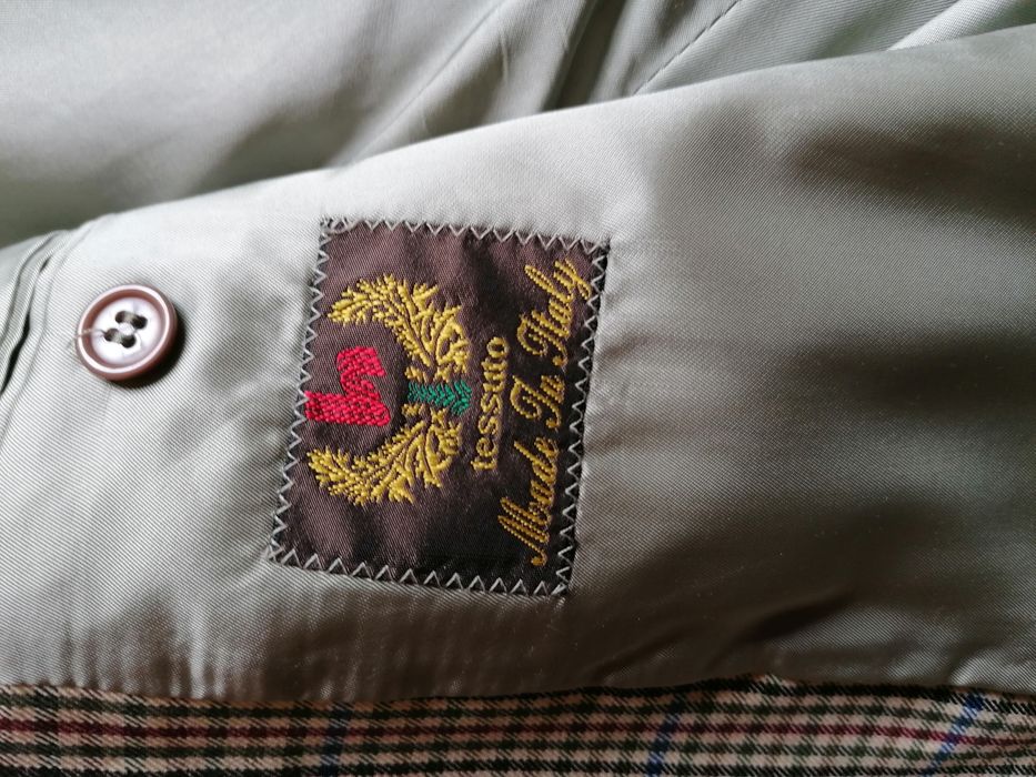 Blazer  Tam. 52 Prim/Verão/Outono.100%la tecido fino Italiano