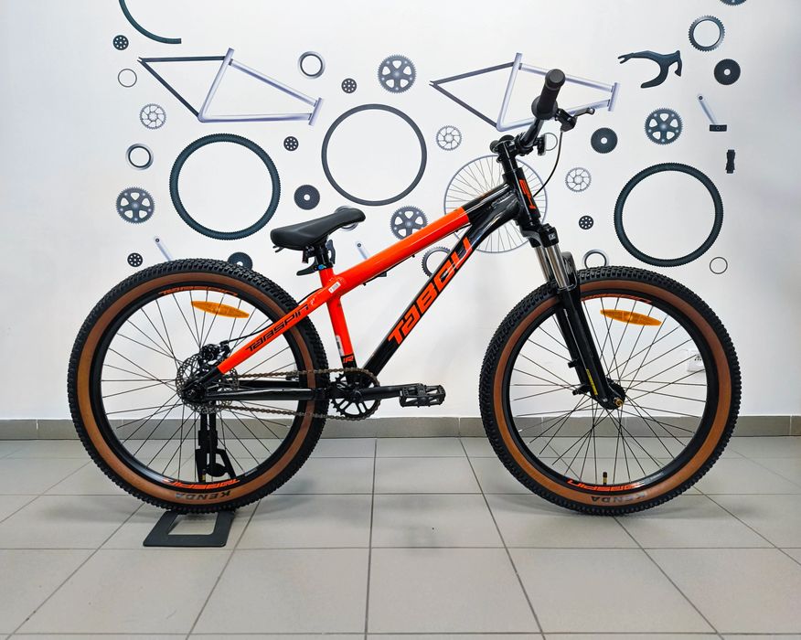 Rower Tabou 24 Tabspin JR black/orange