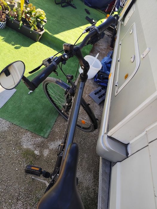 Bicicleta de alumínio