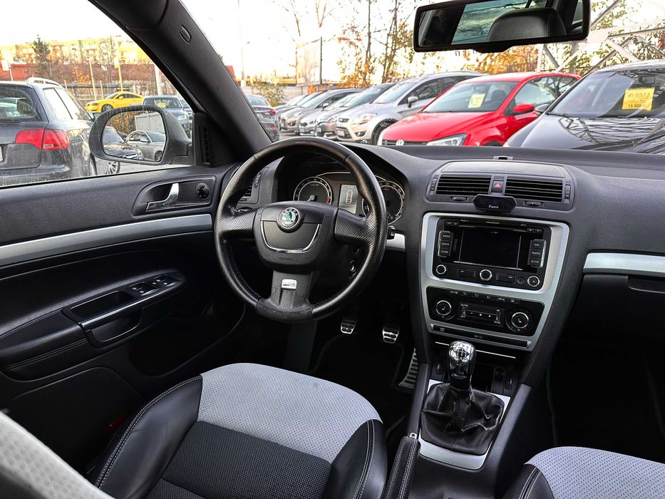 Skoda Octavia II RS Polift|2.0 TDI 170KM|Manual6b|LED|BogataOpcja|2009