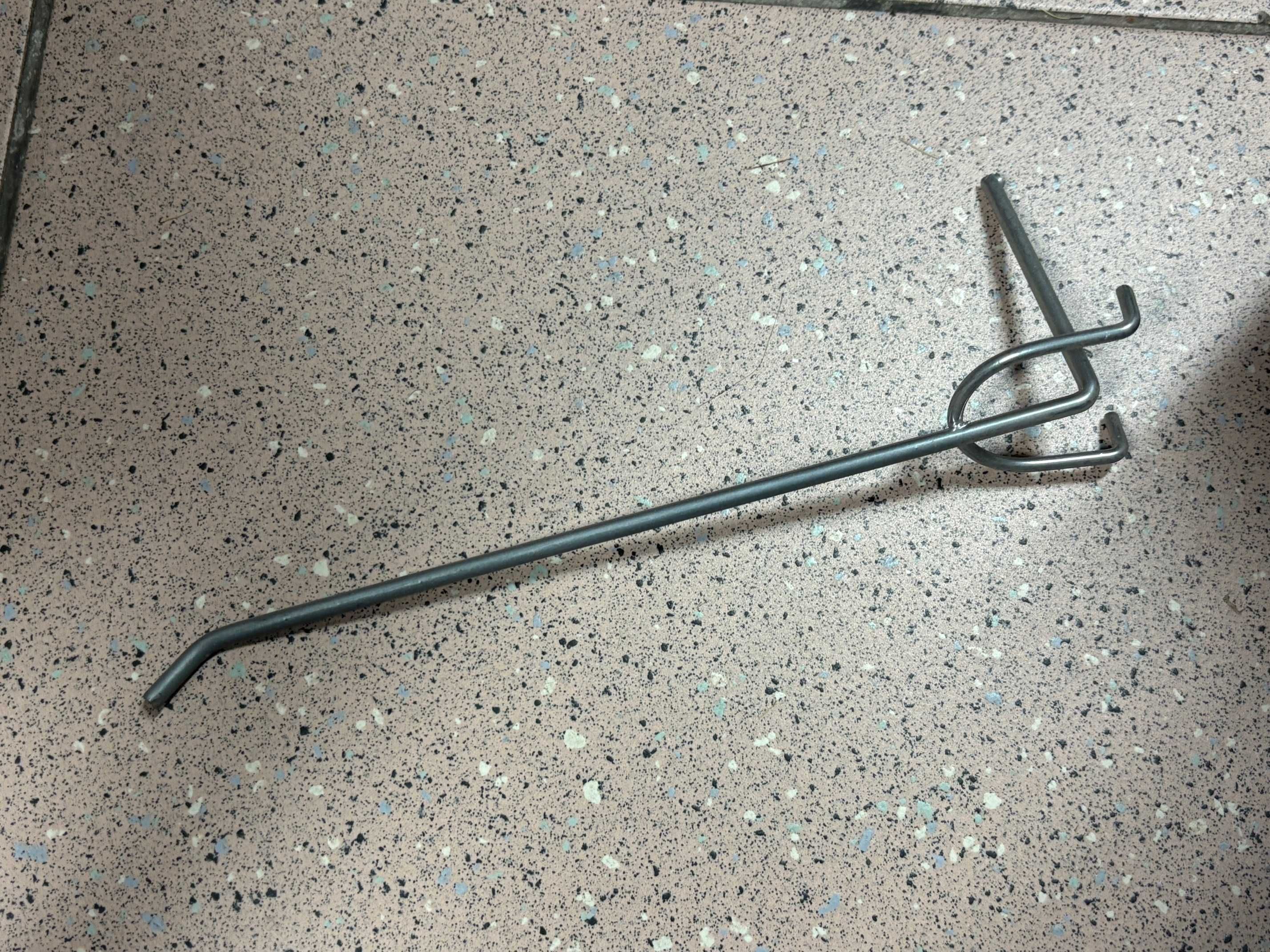 Haki sklepowe na kratę 21 cm – 270 sztuk – metalowe, używane