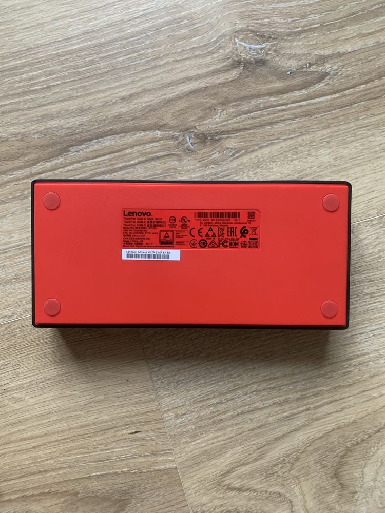 Док-станція Lenovo ThinkPad USB-C Dock Gen 2