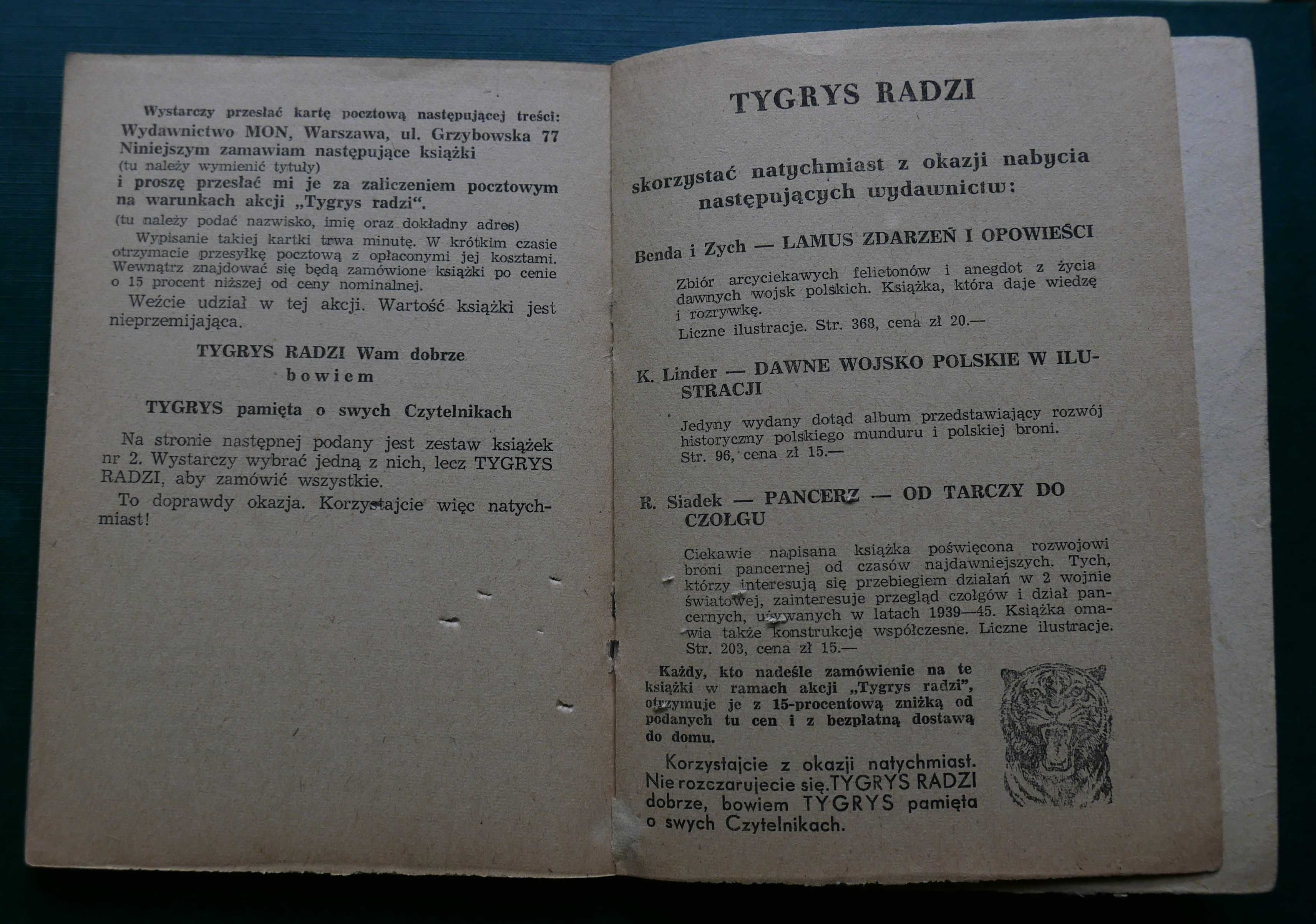 St. Nałęcz - Twierdza śmierci / Seria "Żółty Tygrys" 1958r