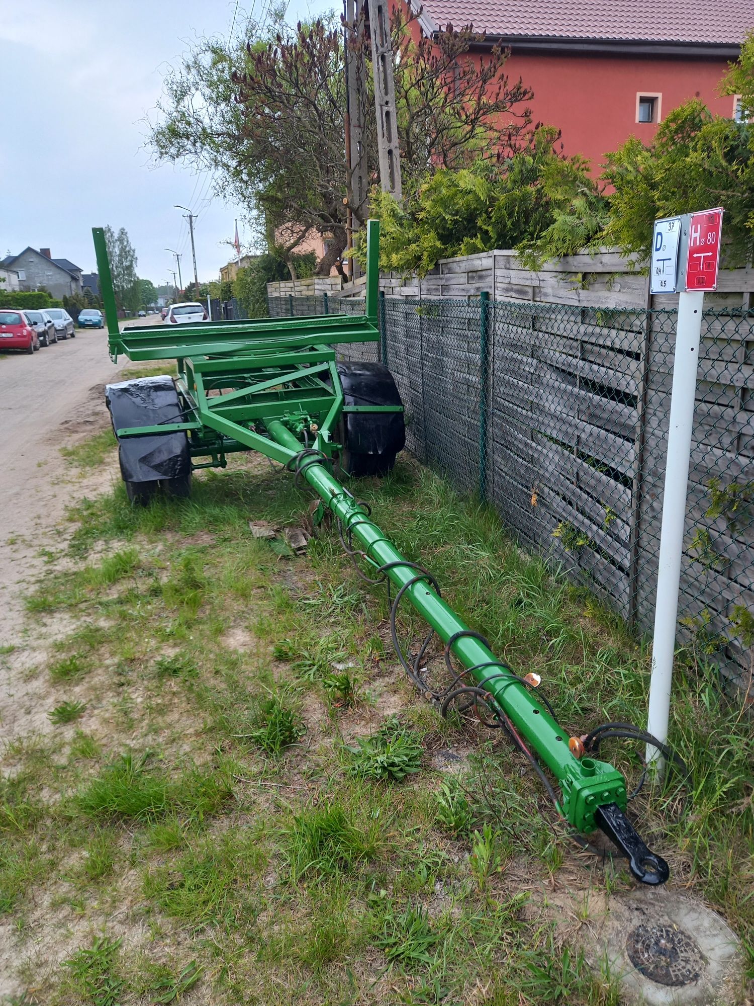 Przyczepa dłużycowa 6 t dmc auwaerter paul nl