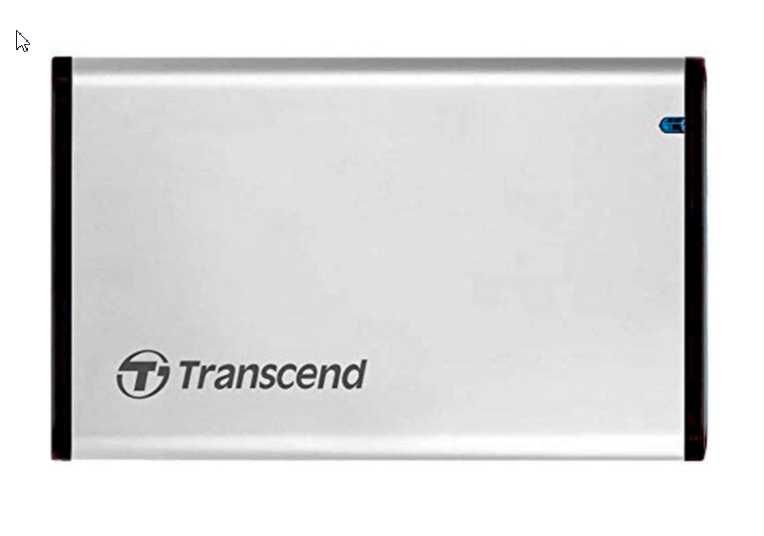 Жесткий диск Transcend StoreJet 25S3 1TB TS0GSJ25S3 2.5" USB 3.1