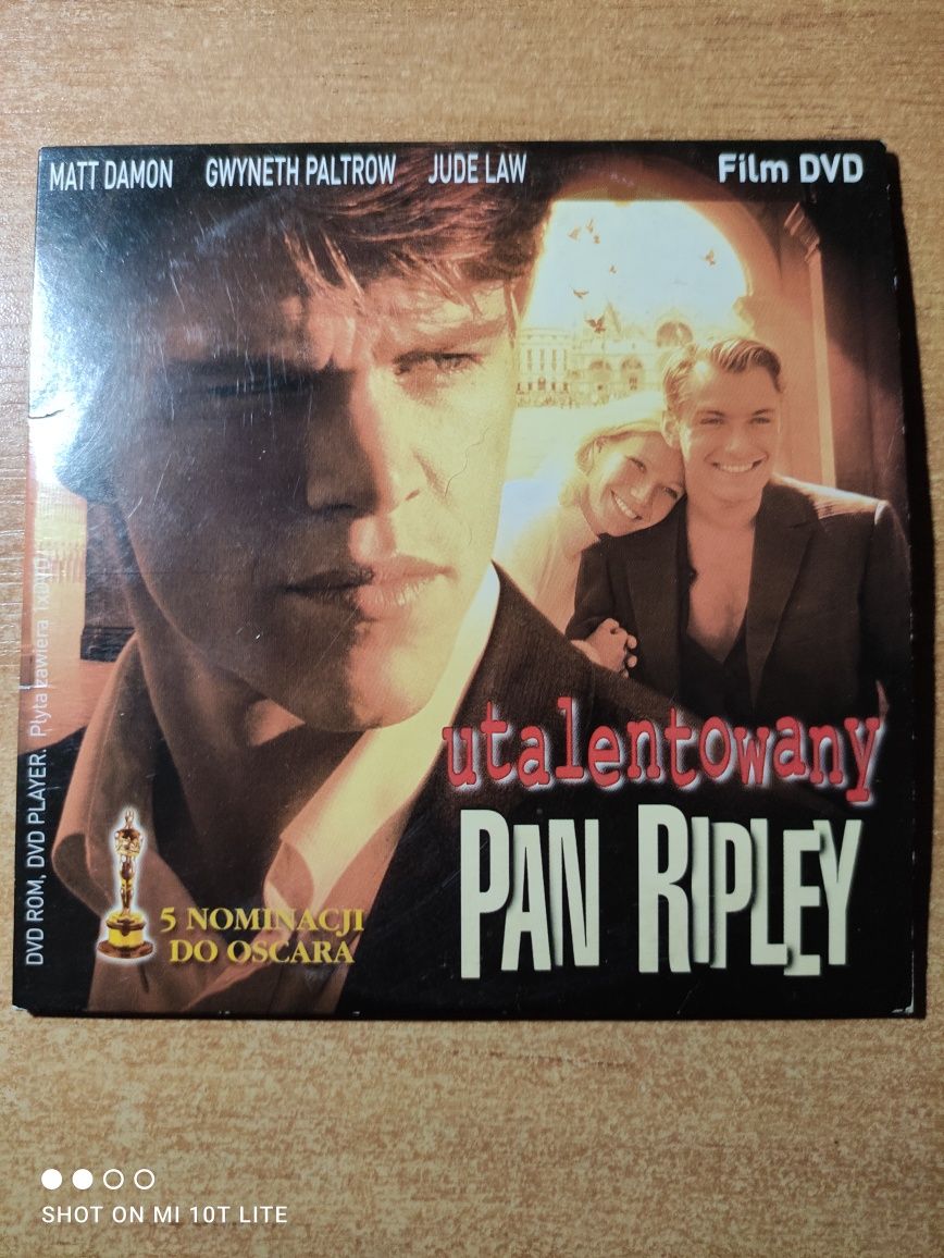 Kultowy film Utalentowany pan Ripley na DVD w super cenie.