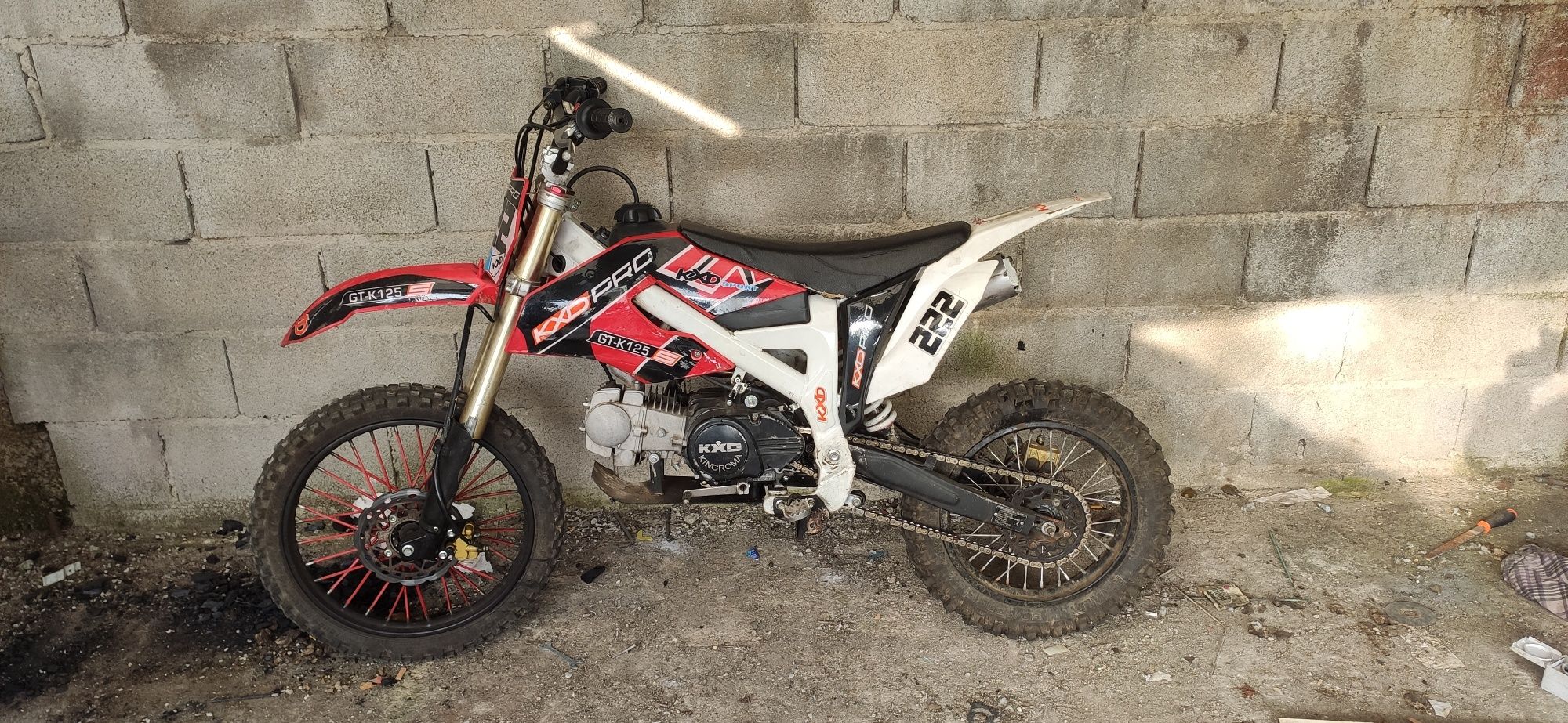 Pitbike 125cc 4 tempos xxl