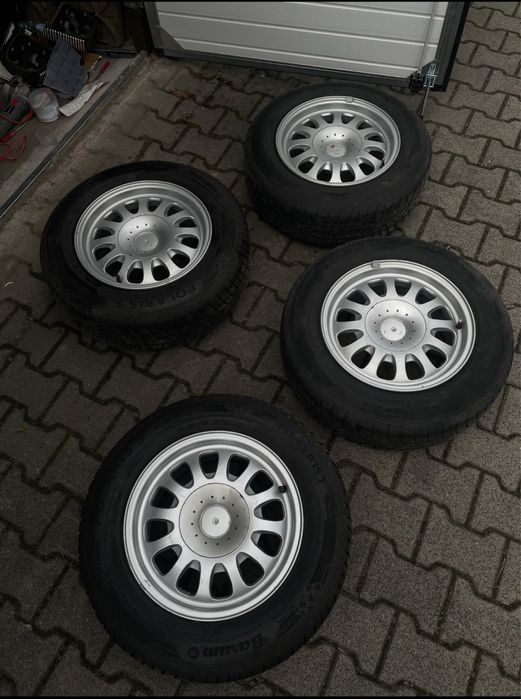 Felgi BMW 5x120 e39 15 cali + opony zimowe