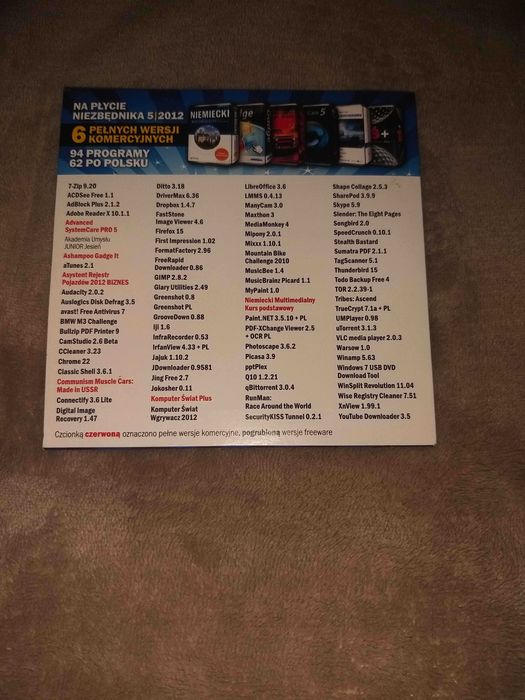 Twój Niezbędnik 5/2012 DVD