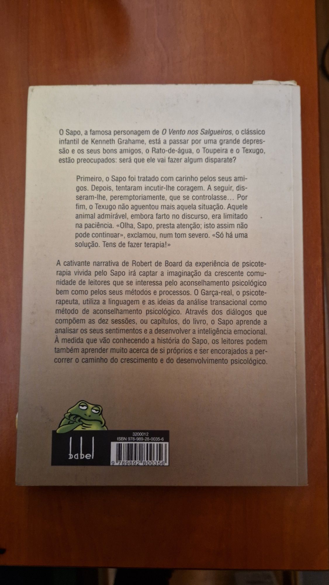 Livro Terapia para sapos
