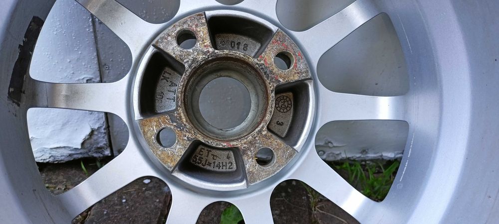 4 Alufelgi 14" cali wraz z 4 oponami