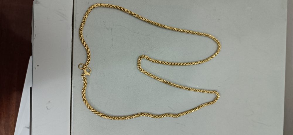 Fios dourados banhados a ouro de 24 kilats de 60 cm