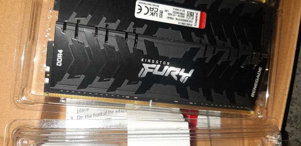 Memoria RAM Kingston Fury Renegade 16GB 2x16 32GB DDR4 3600 CL16