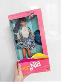 Lalka Barbie Barbi Nia Western Fun 1989 Mattel mold Kira