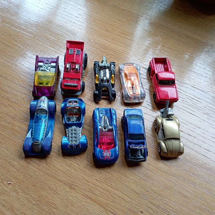 HotWheels - samochodziki, 10 sztuk