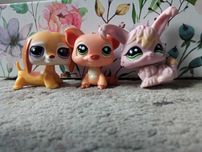 littlest petshop figurki 3 szt