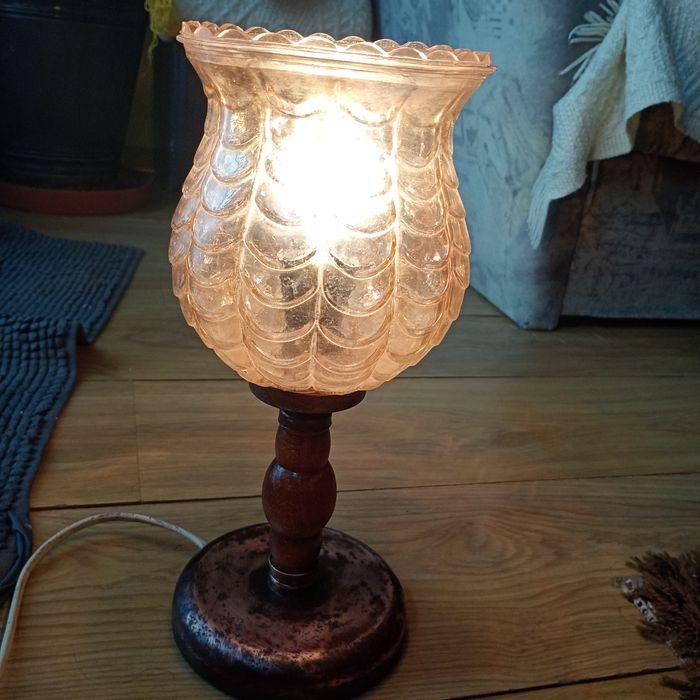 Lampa stołowa PRL