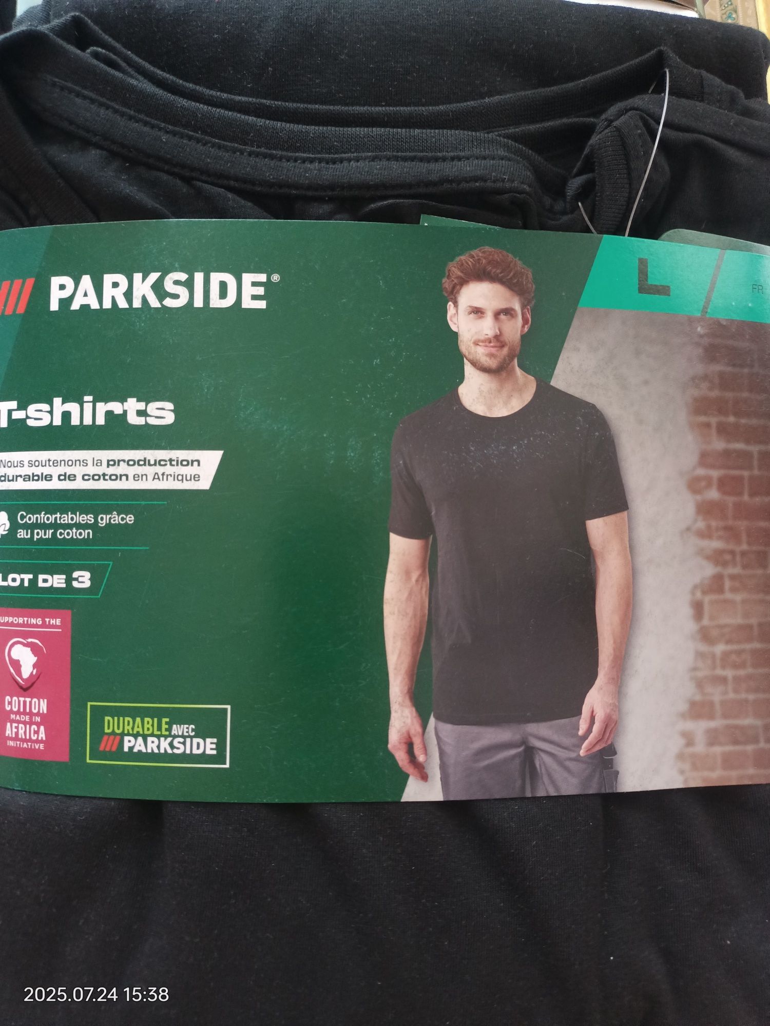 Футболка чоловіча базова Parkside, S,M, L, XL