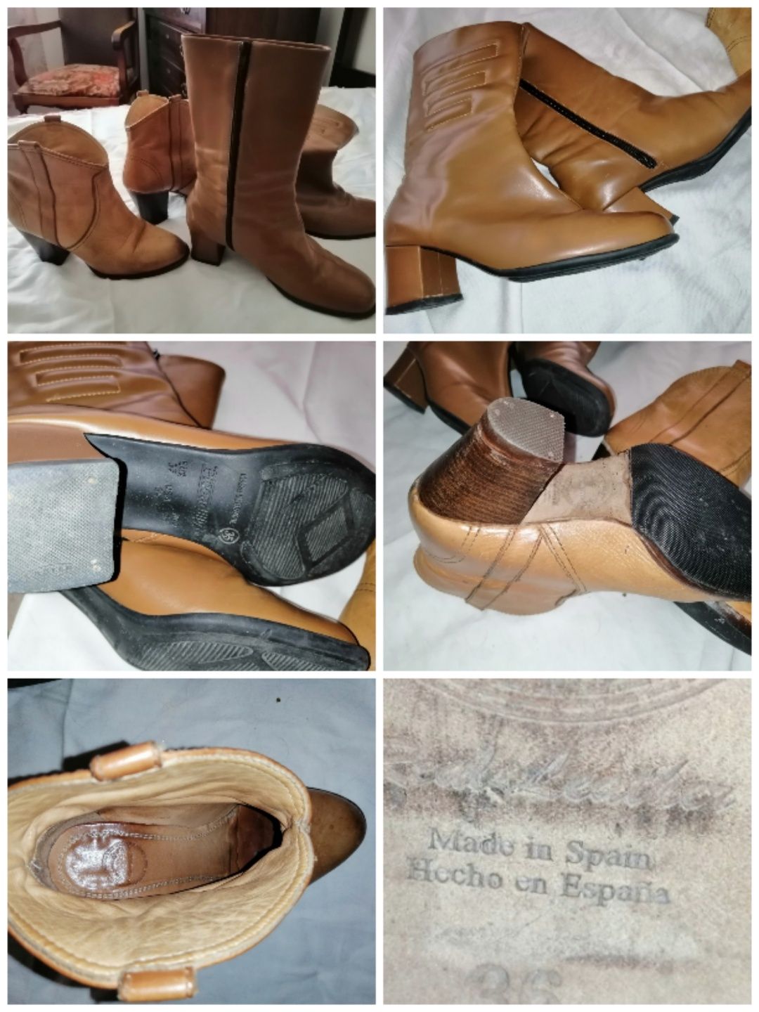 Sapatos e. Botas. Número 35