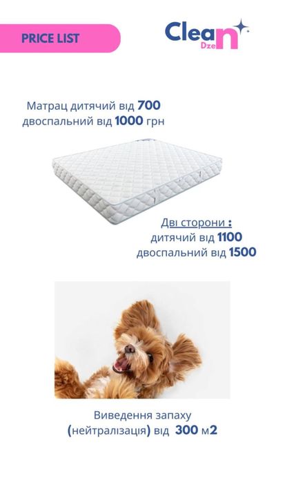 Чистка меблів (дивану, матрасу, ліжка) Київ все місто виїзд до Вас