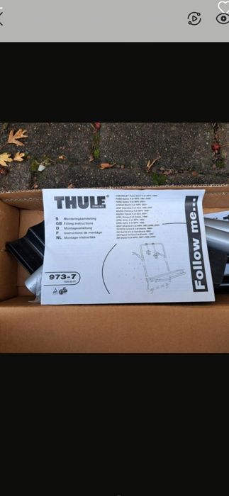 Bagaznik rowerowy thule 3 rowery