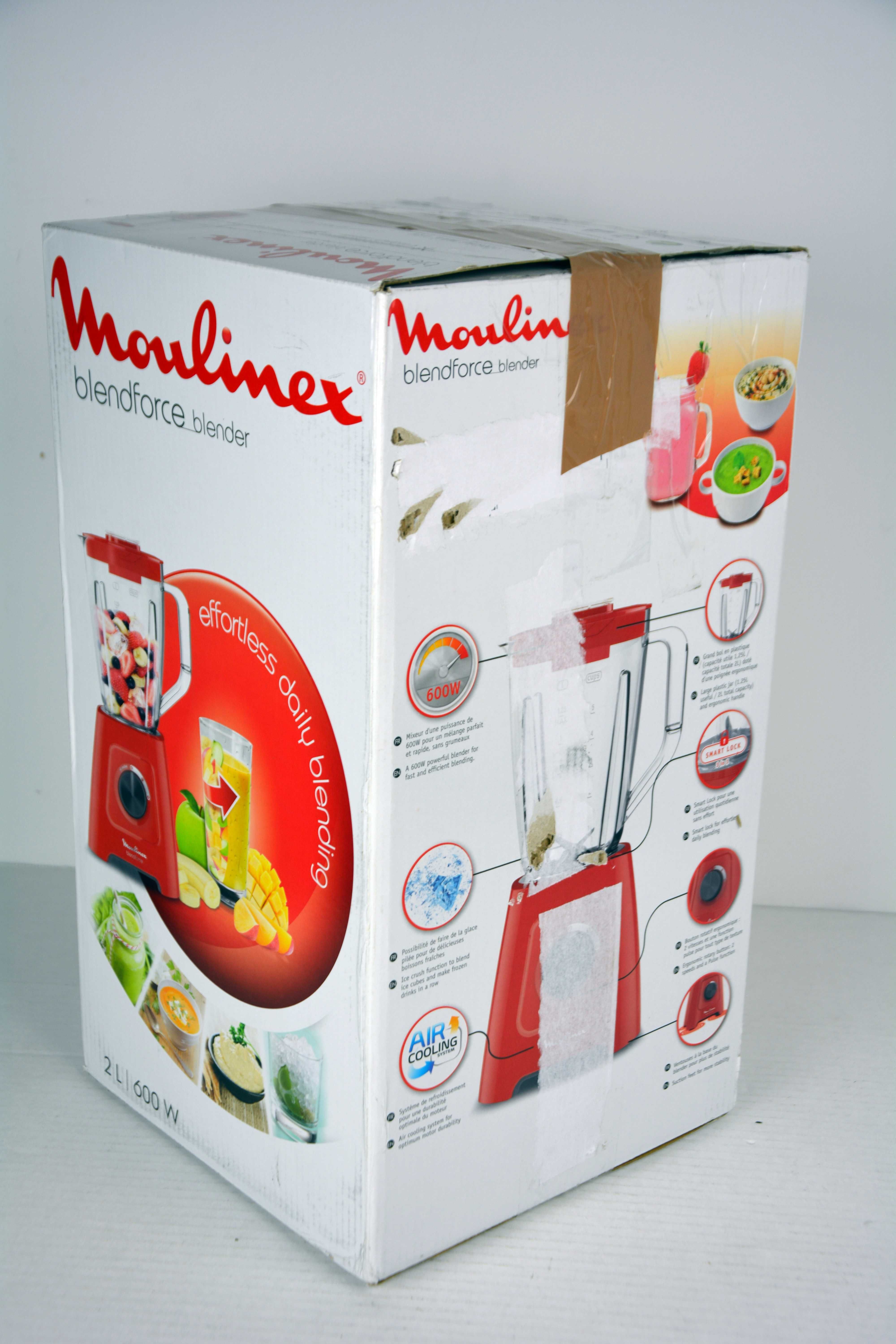 Moulinex Blender Blendforce, 600 W, 2 prędkości + funkcja pulsu, 2 l,