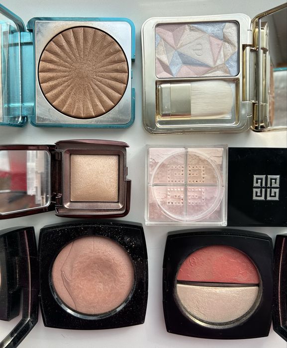 Хайлайтер, бронзер Cle De Peau, Valentino, Chanel