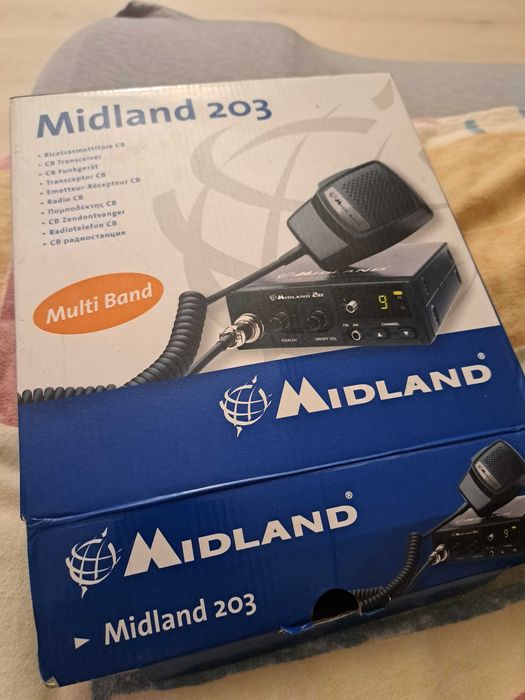 CB radio Midland 203 plus antena