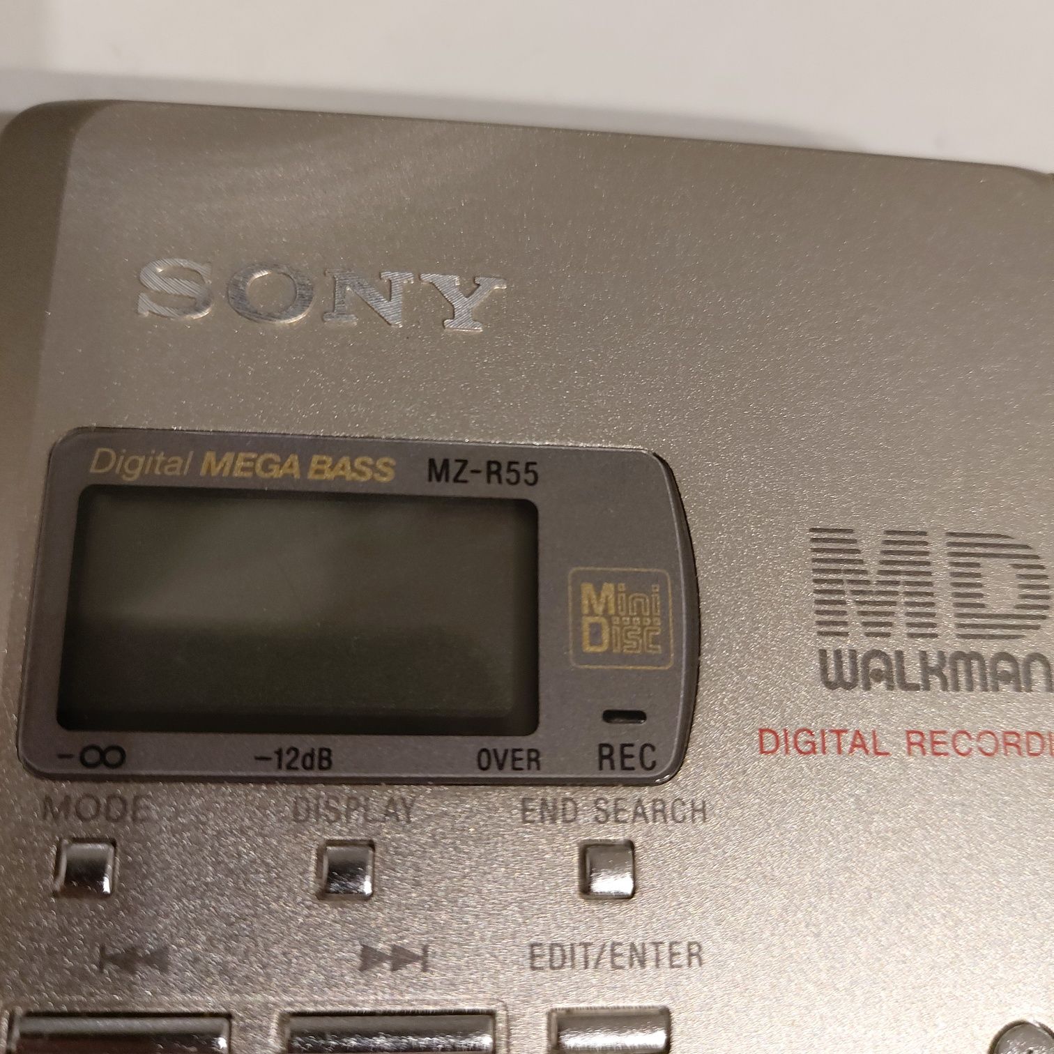 Sony Walkman Minidisc MD MZ-R55