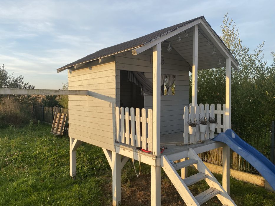 Duzy domek ogrodowy dla dzieci 3x2m