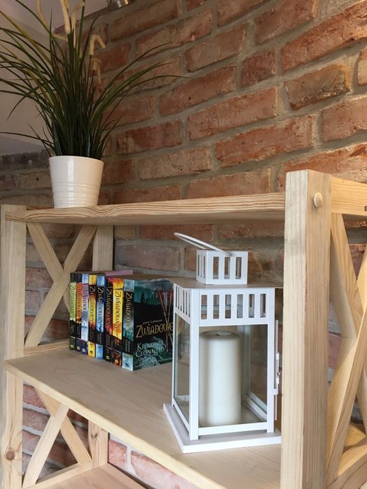 Regał półki na książki do pokoju salonu 180x80x30