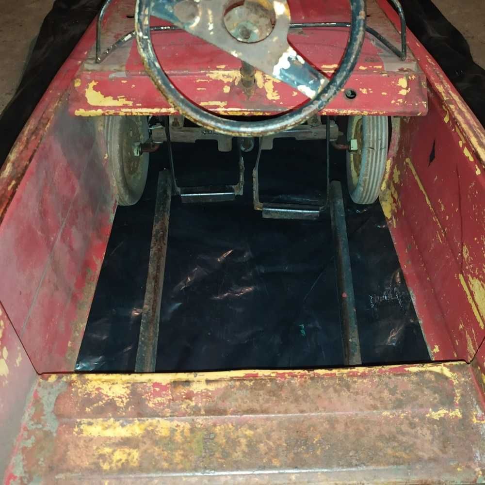 Auto metalowe na pedały Łada Moskwicz Klasyk Retro z PRL Azak Okazja