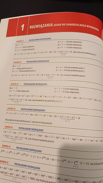 Matura matematyka Dowody matematyczne zakres podstawowy i rozszerzony