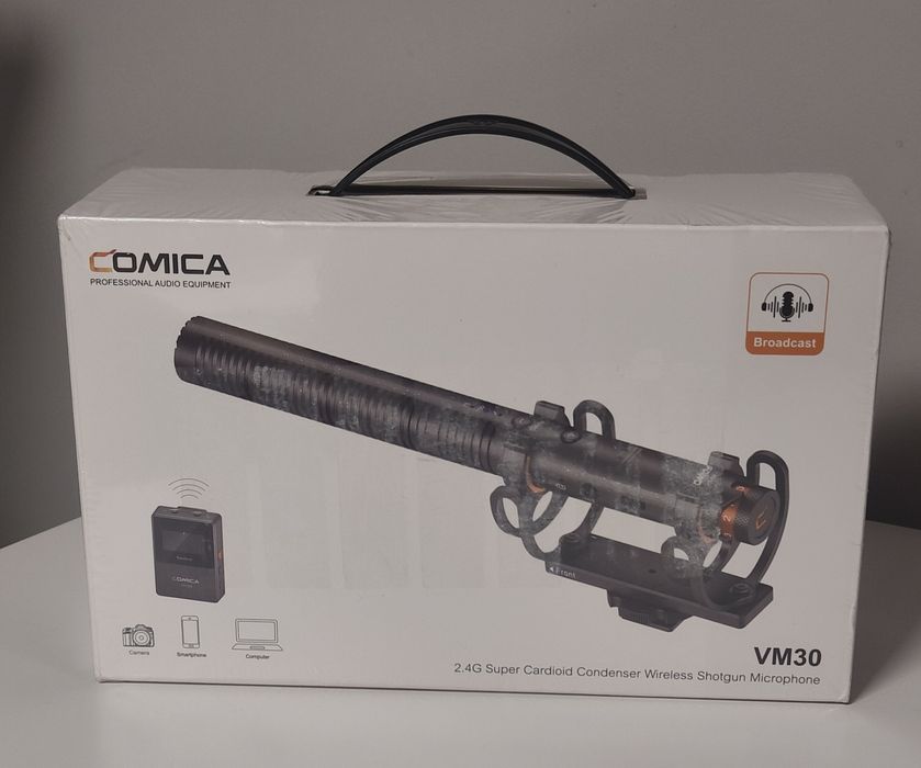 Nowy Mikrofon Comica VM30 2.4G od Halogsm Zgierz.