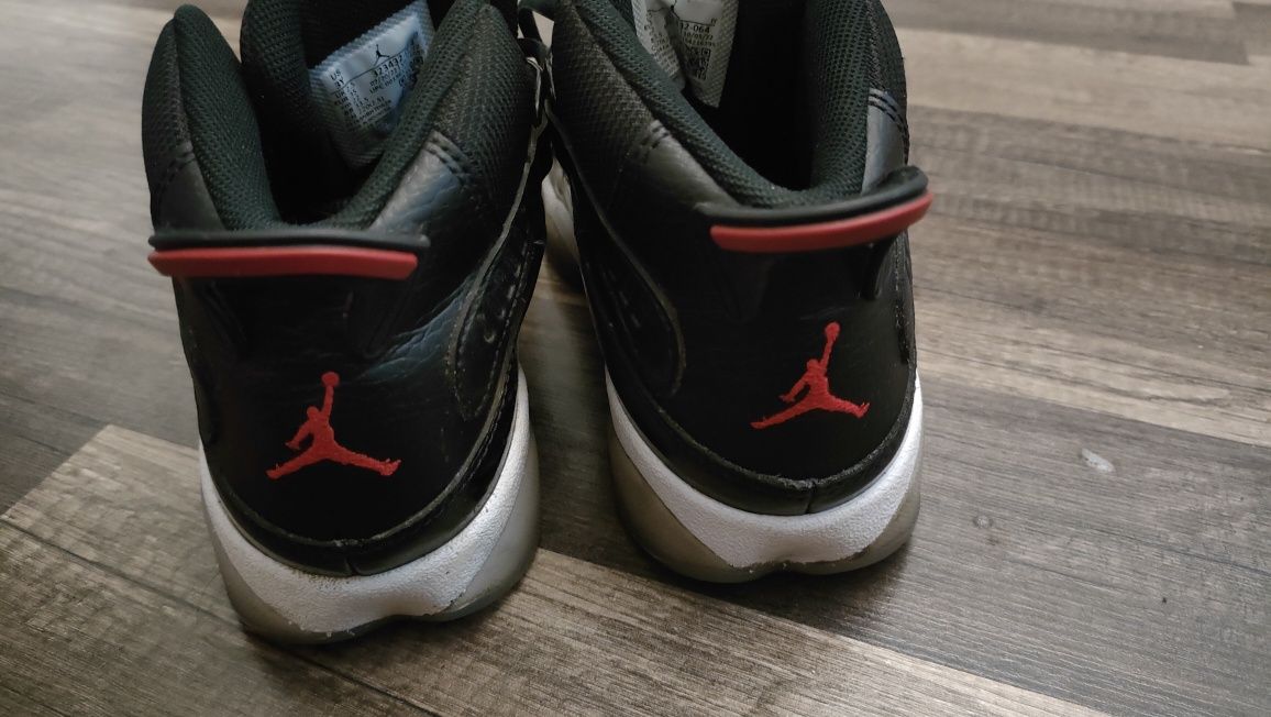 buty Air JORDAN 6 Rings Black za kostkę