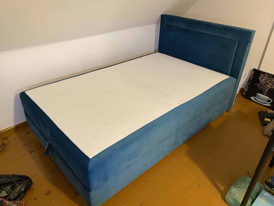 Lóżko Azardi ze schowkiem plus nowy materac