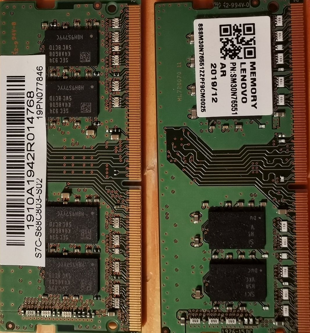 16 GB Ram DDR4 sodimm