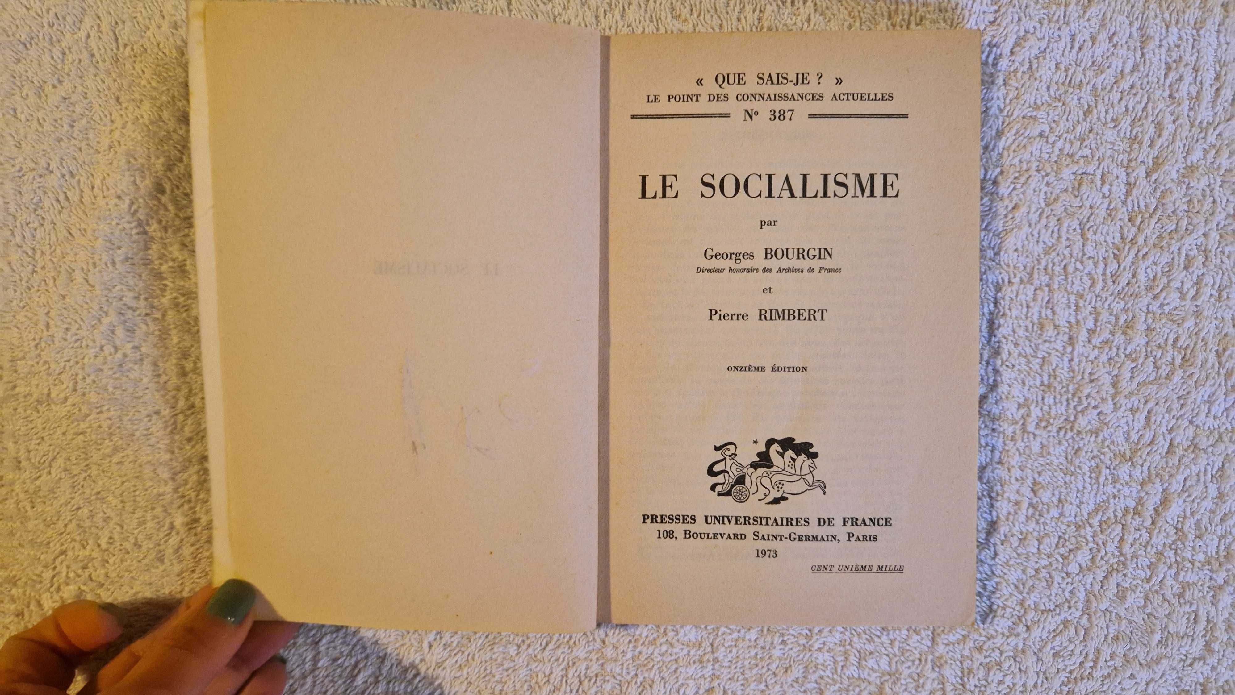 Livro "Le Socialisme"