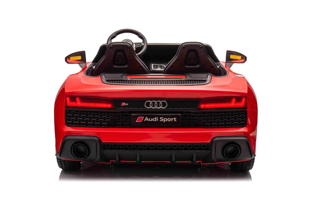 Dwuosobowy MAX 100Kg 2x200W 24V14Ah Auto na akumulator Audi Spyder R8