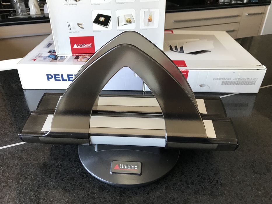 Encadernadora unibind com acessorios